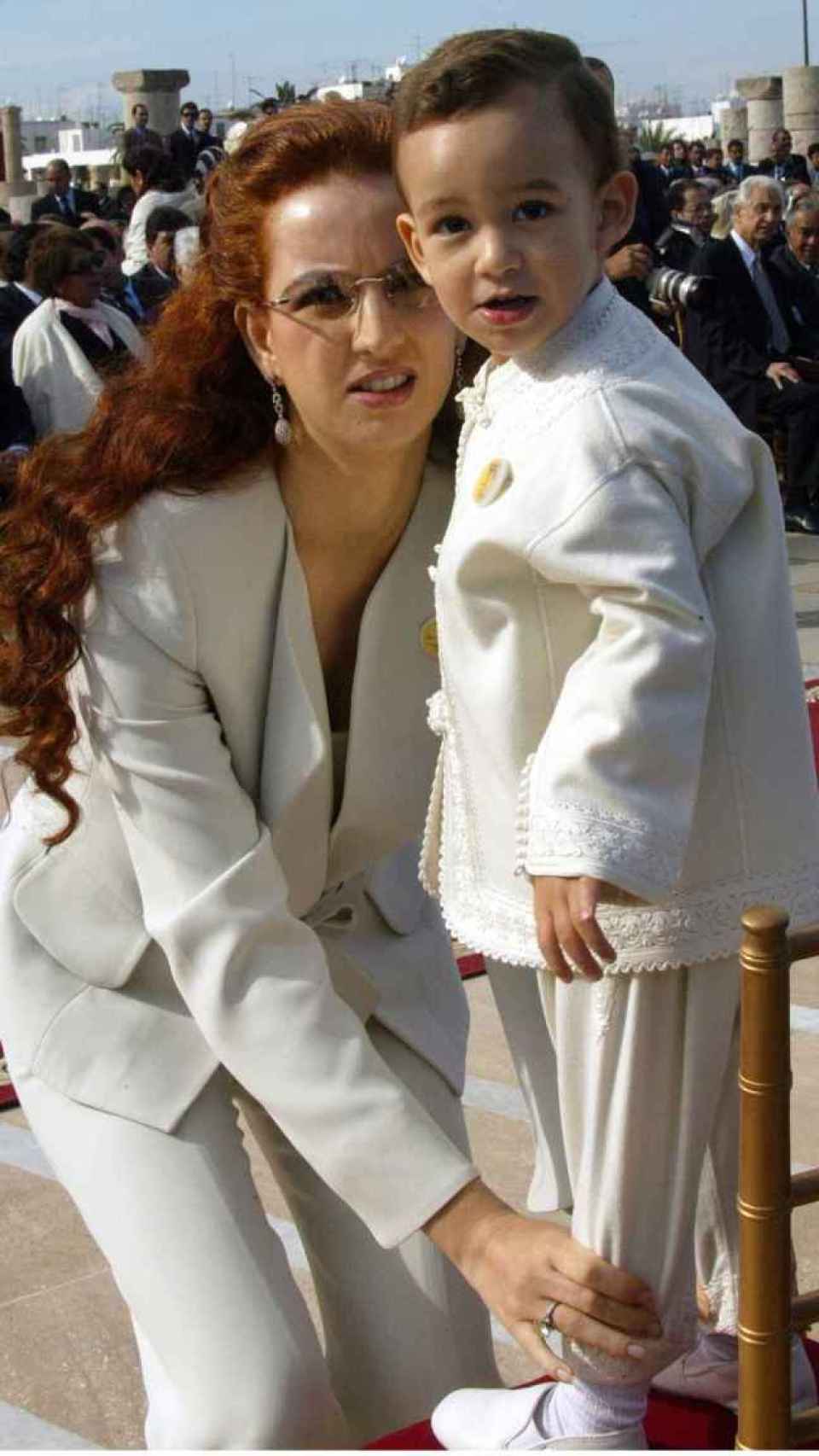 Lalla Salma y Moulay Hassan, en una imagen de archivo.