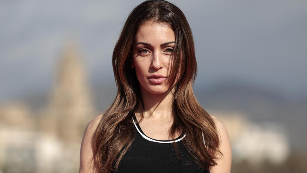 Hiba Abouk en el Festival de Málaga 2024.