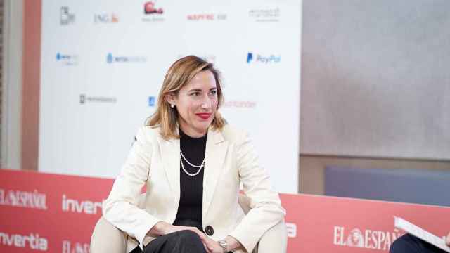 Beatriz Giménez, directora de PayPal Iberia, durante su participación en el IV Observatorio de las Finanzas de EL ESPAÑOL e Invertia.