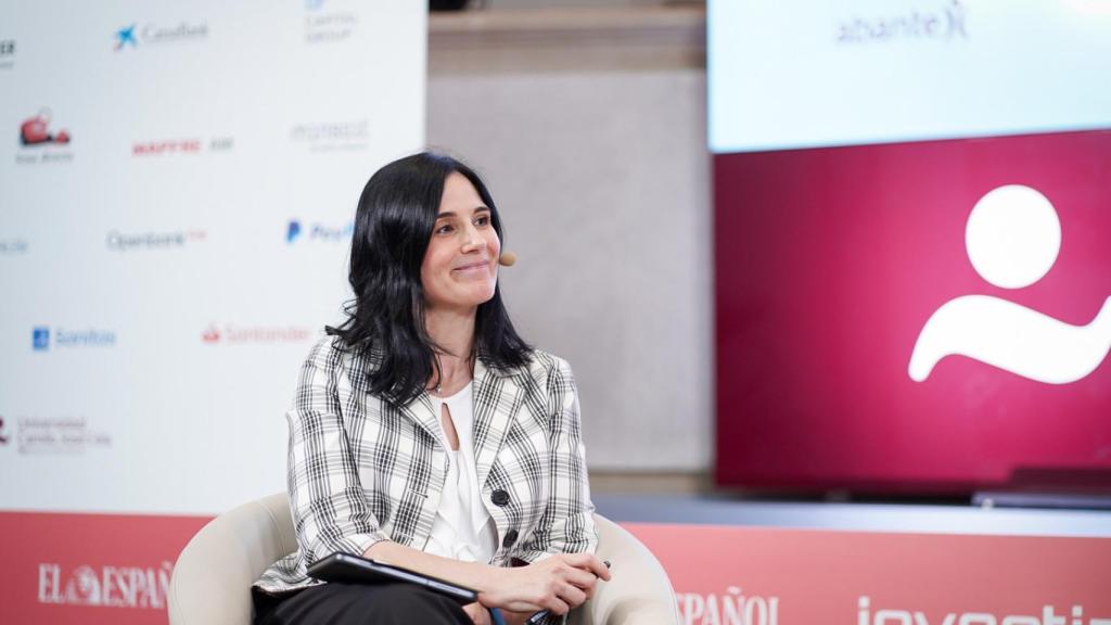 Adela Martín, responsable de Wealth Management y Banca Privada en Banco Santander, en el IV Observatorio de las Finanzas.