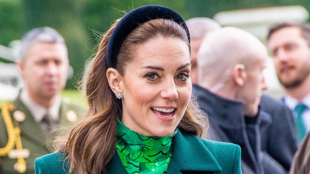 Kate Middleton en uno de sus últimos actos públicos.