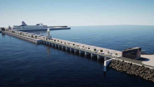 Ilustración del proyecto Mersey Tidal Power