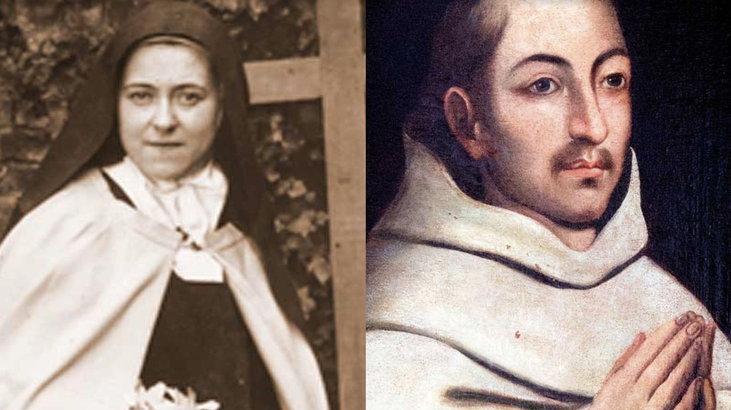 Santa Teresa de Ávila y San Juan de la Cruz. Fuente: web oficial Carmelitas descalzas.