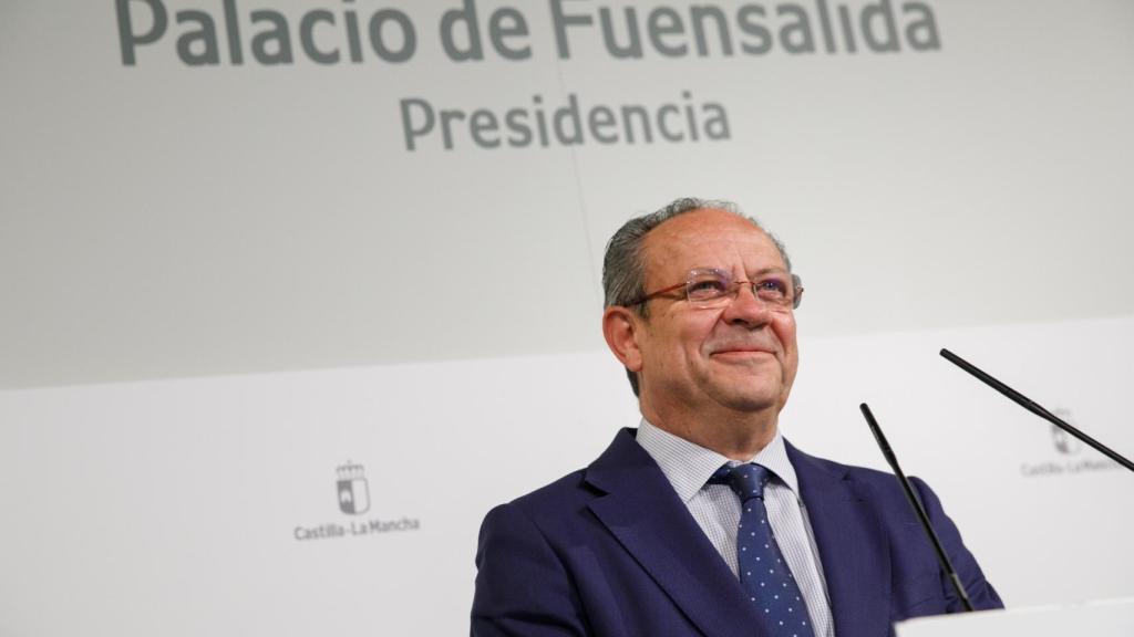 Juan Alfonso Ruiz Molina, este jueves en rueda de prensa