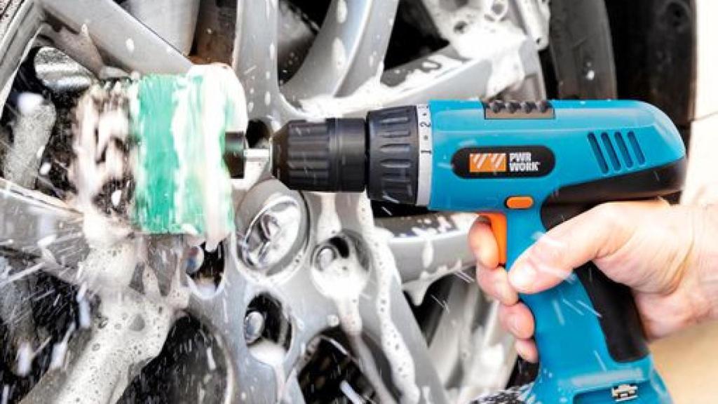 Cepillos para taladro limpiador de Carrefour.