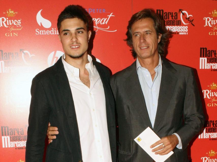 Carlo Costanzia padre e hijo, en una imagen de archivo