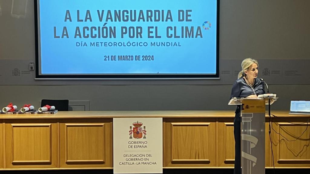 Milagros Tolón este jueves.