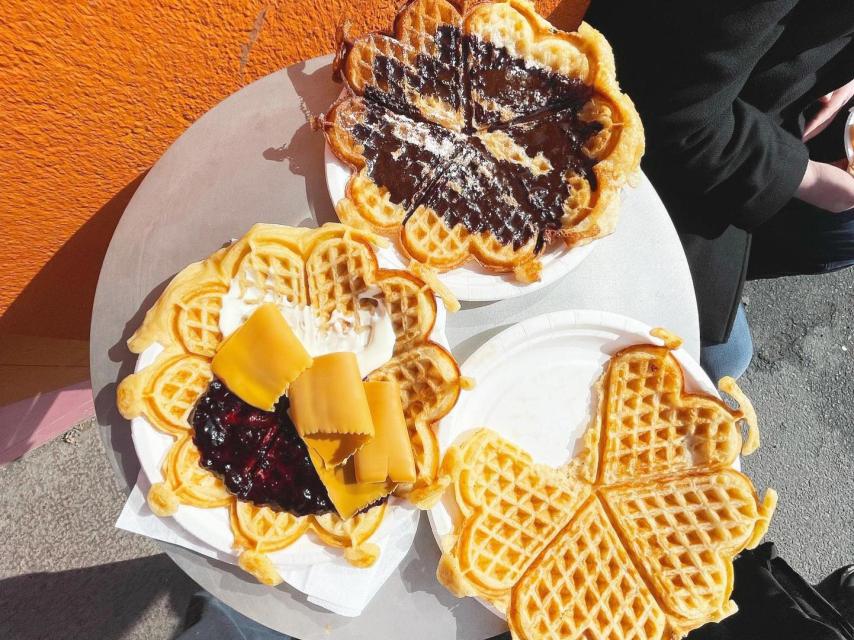 Los 'waffles' noruegos de Haralds Vaffle.
