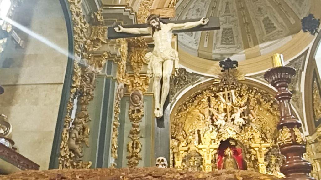 Cristo de los Doctrinos, uno de los pasos de la Cofradía de la Vera Cruz