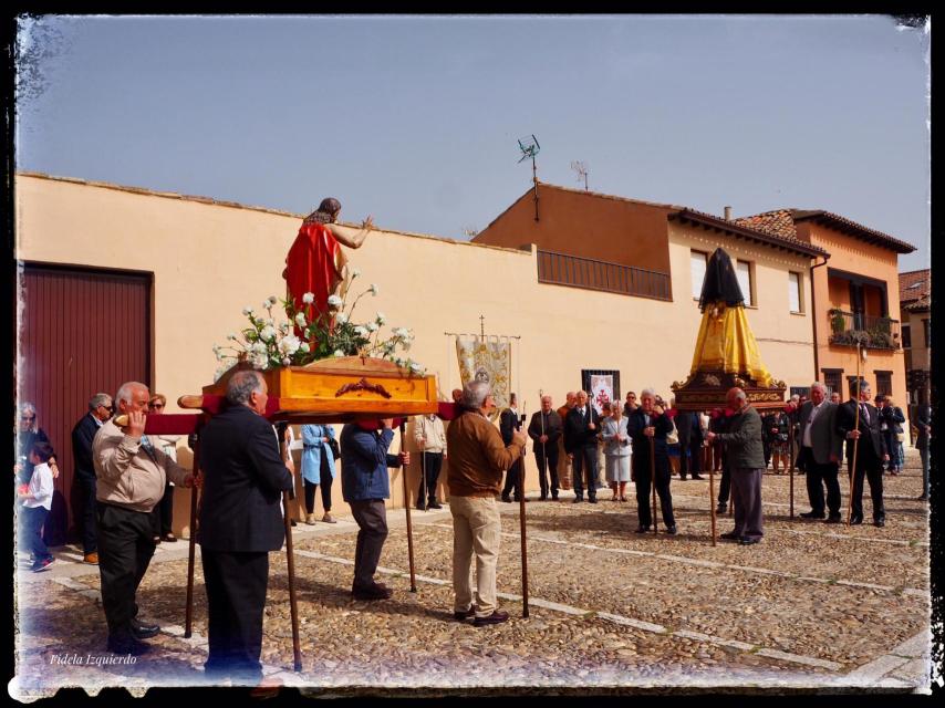 Imagen de la Semana Santa de Ampudia.