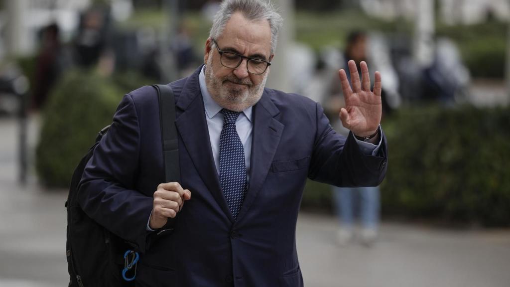 Vicente Cotino, sobrino de Juan Cotino, este jueves en Valencia.