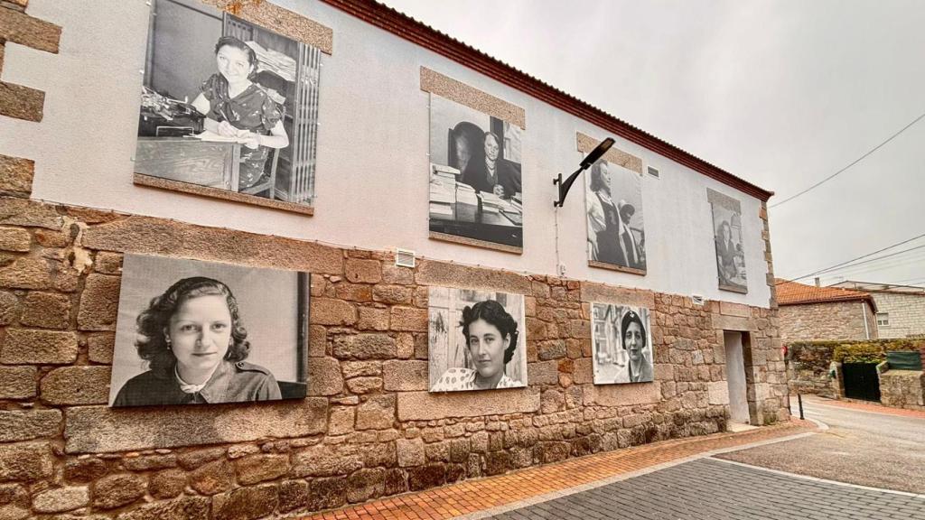 Exterior del museo de 'La mujer en la Guerra Civil' de Navalagamella.