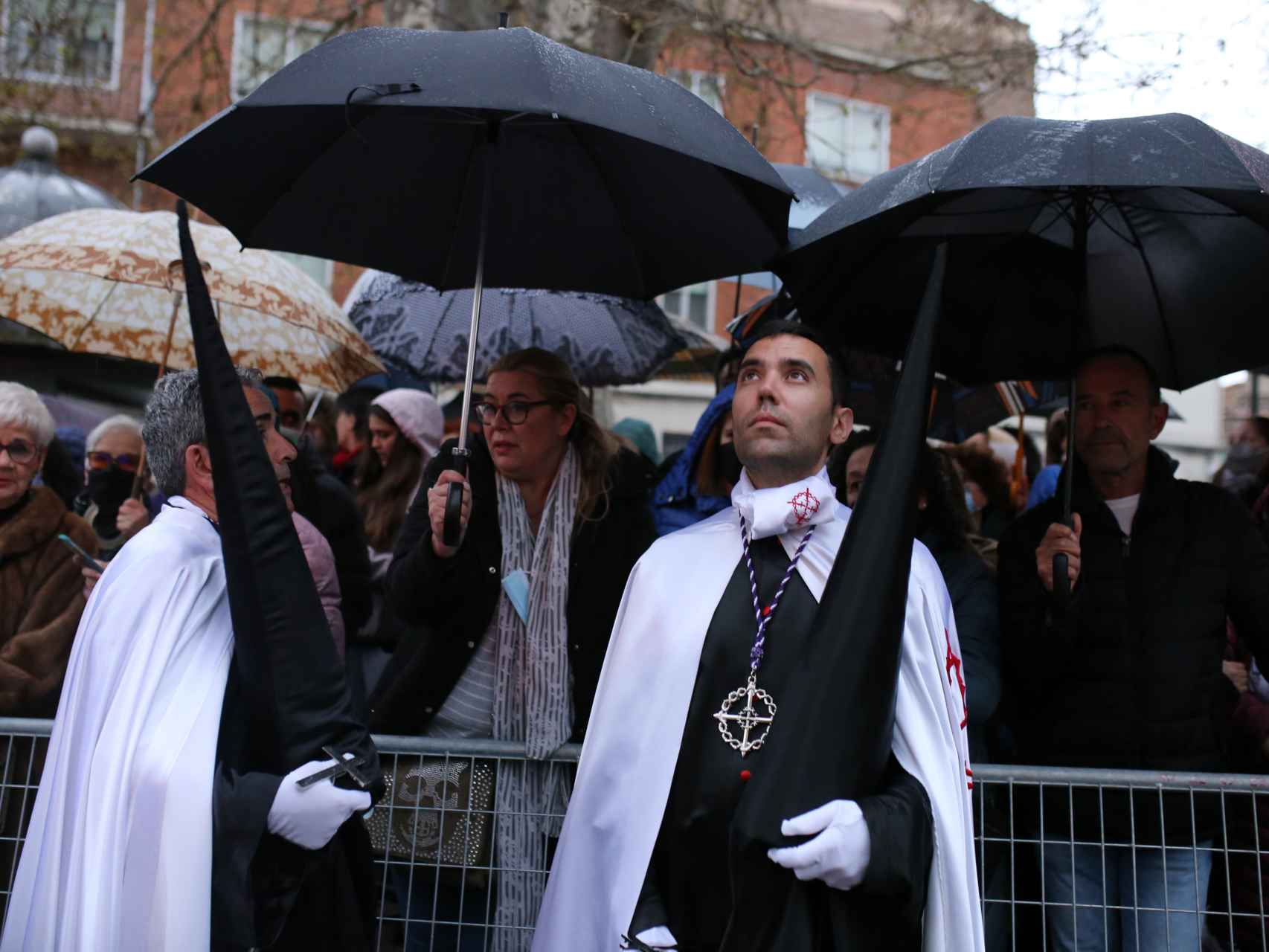 La procesión de Jesús en su tercera caída, en Zamora en el año 2022.