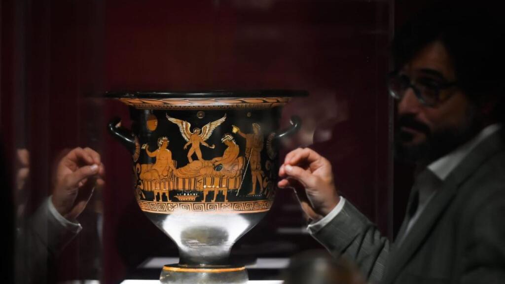 Una de las obras que se pueden contemplar en la muestra.