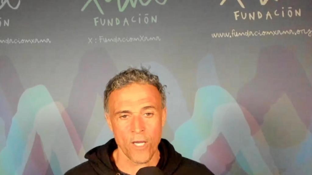 Luis Enrique, en su regreso a Twitch.