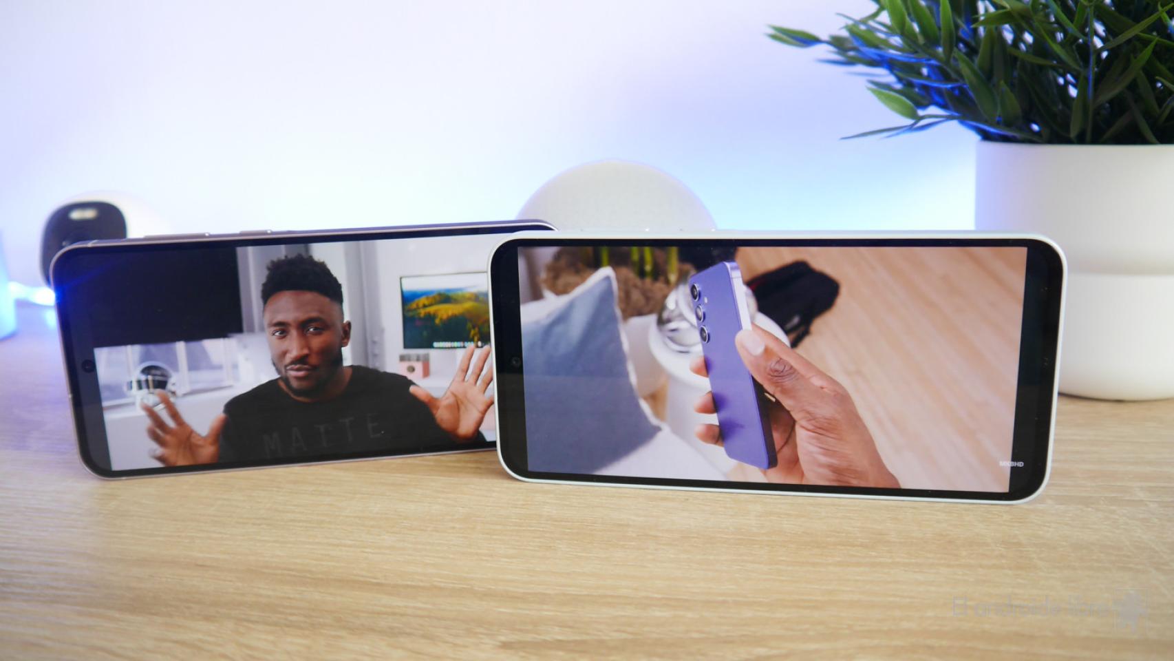 Samsung Galaxy A35 y A55