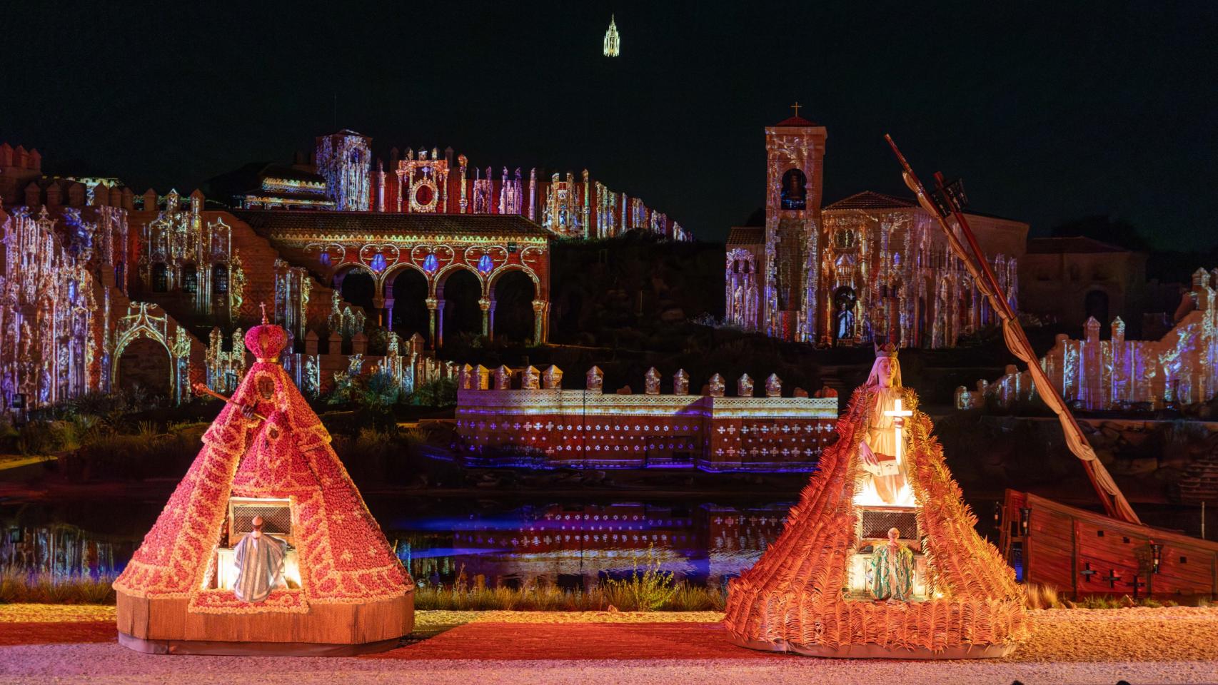 Uno de los espectáculos del parque Puy du Fou en Toledo.