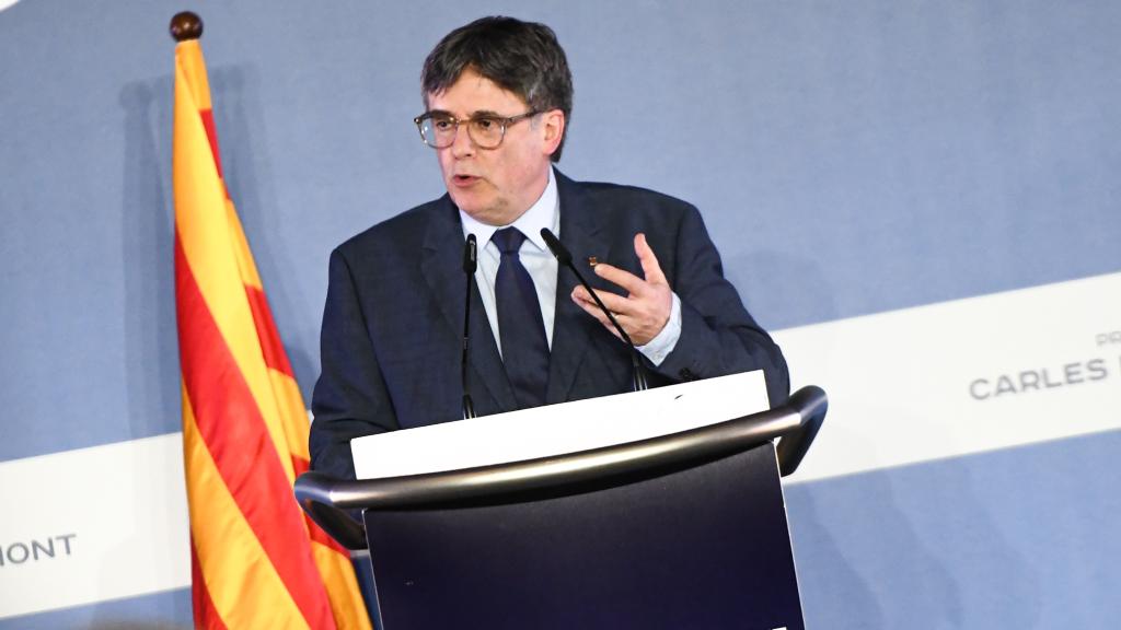 Puigdemont en Elna (Francia)