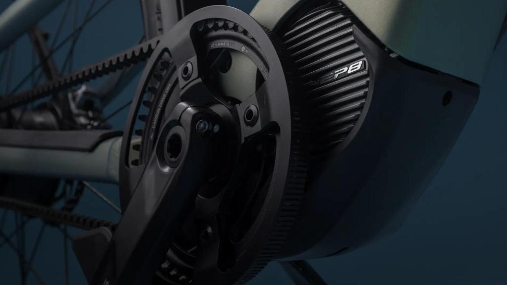 El motor y la transmisión por correa de la Orbea Diem 10