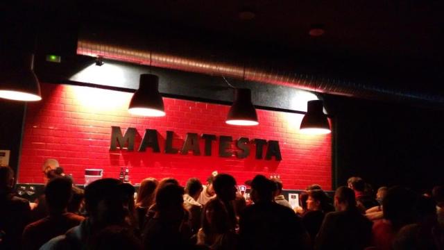 Sala Malatesta, en Santiago.