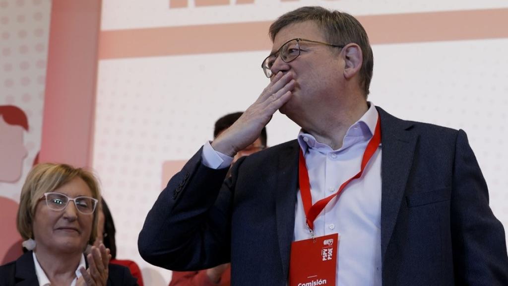 Ximo Puig en el comité nacional en el que convocó el Congreso extraordinario