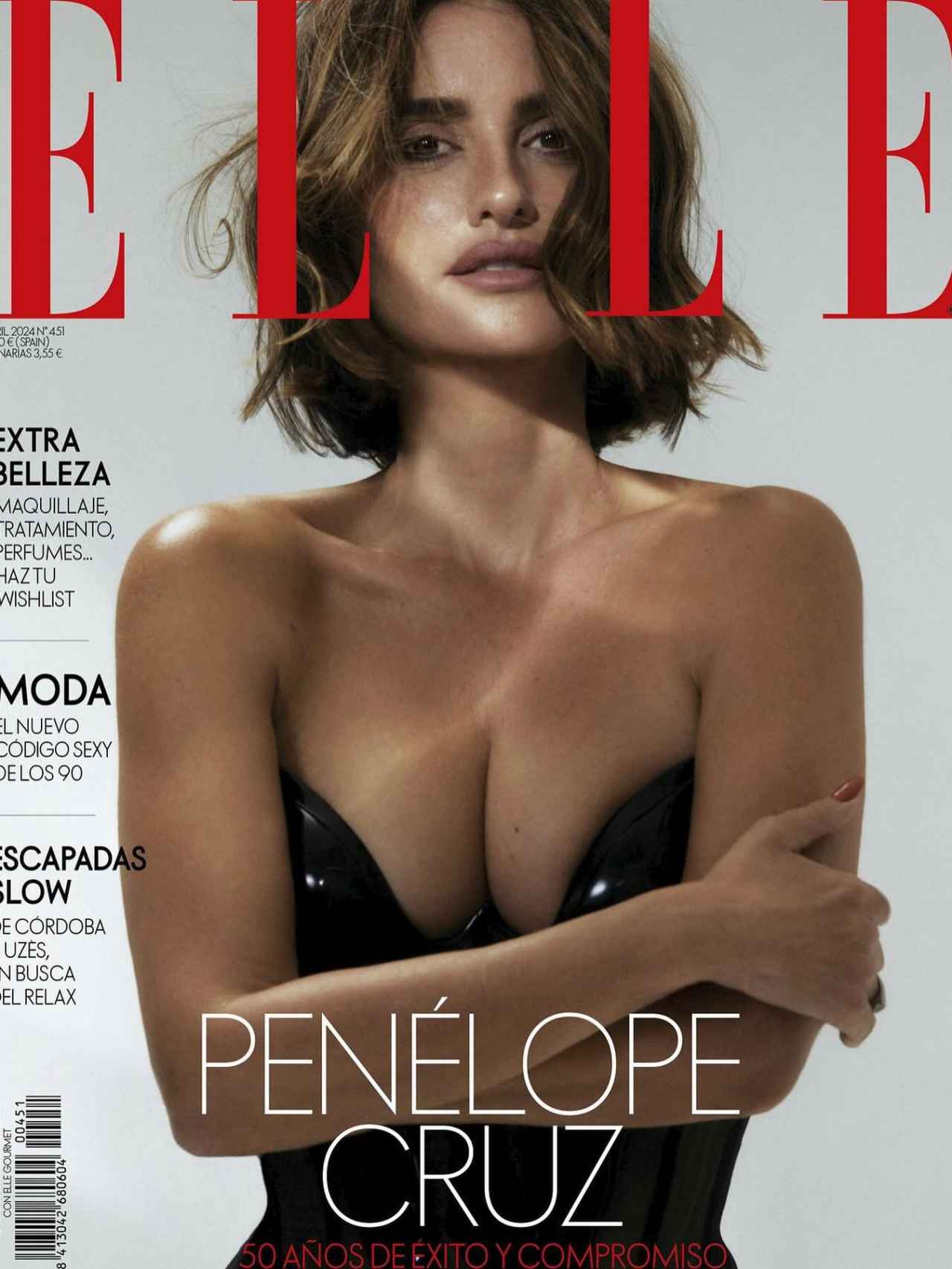 La portada de la revista 'Elle', donde Cruz es la gran protagonista.