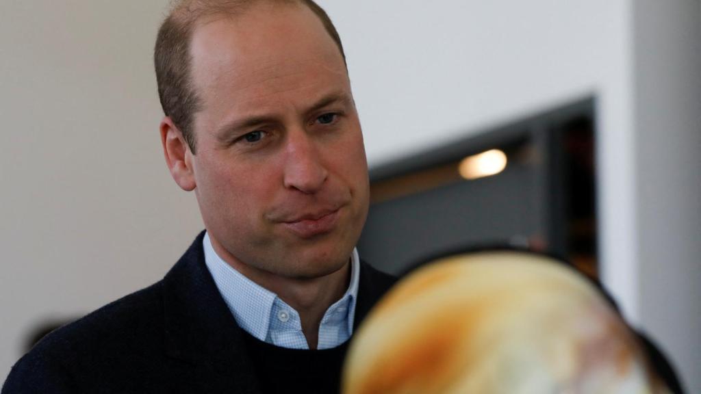 Guillermo de Inglaterra en su último acto, en Sheffield, ciudad del norte de Inglaterra, el pasado día 19.