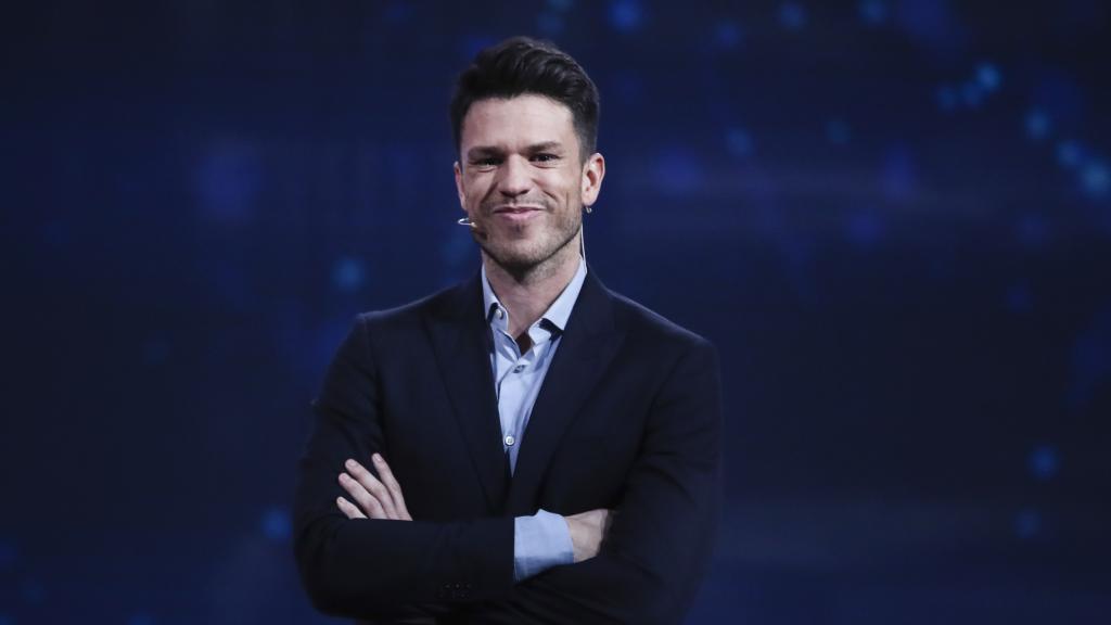 Fede Rebecchi, en el plató de 'Gran Hermano DÚO', en enero de 2019, su último trabajo en televisión.