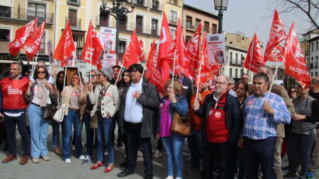 Tres de cada cuatro trabajadores de banca secunda la huelga en Castilla-La Mancha