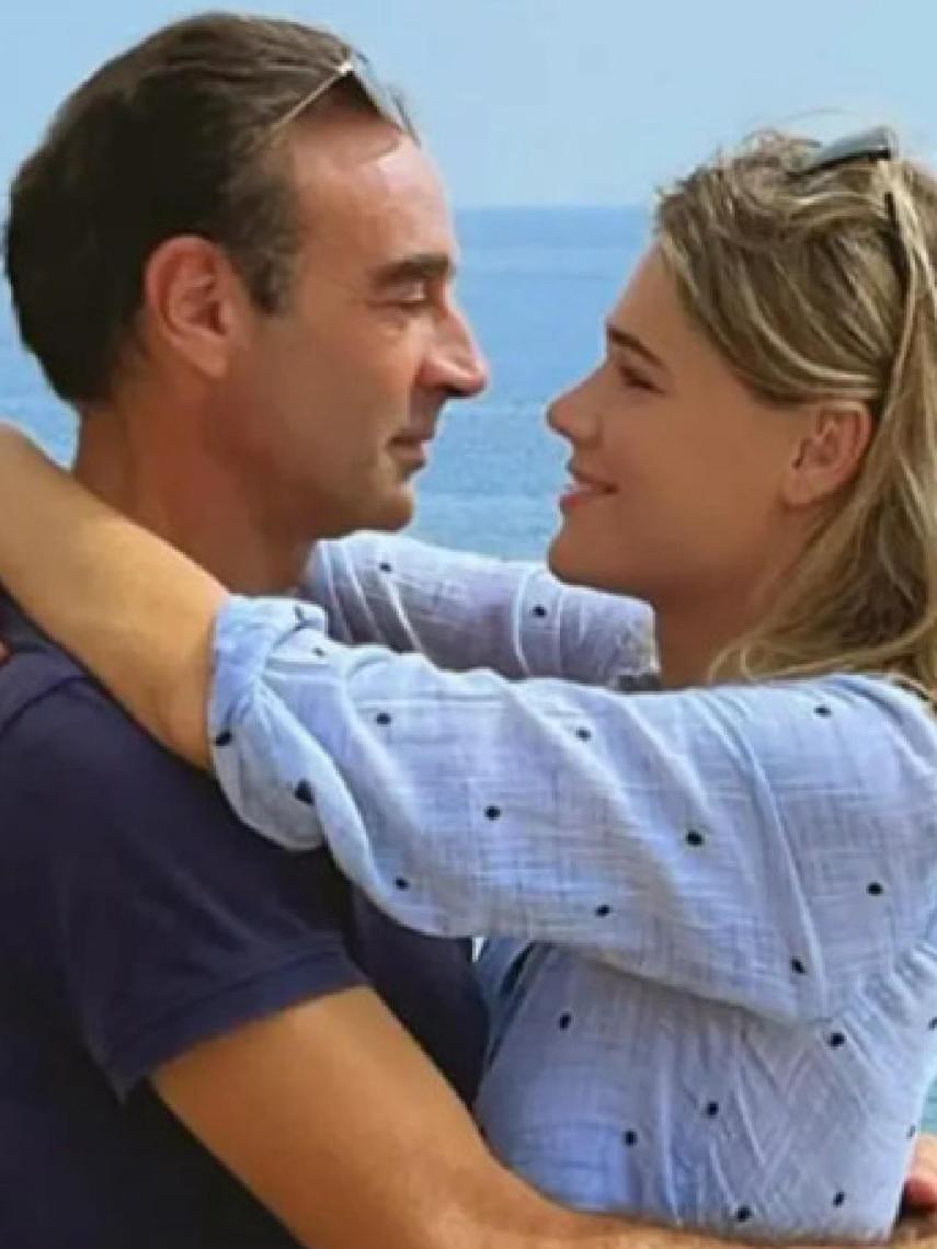 La pareja formada por Enrique Ponce y Ana Soria en una imagen de sus redes.