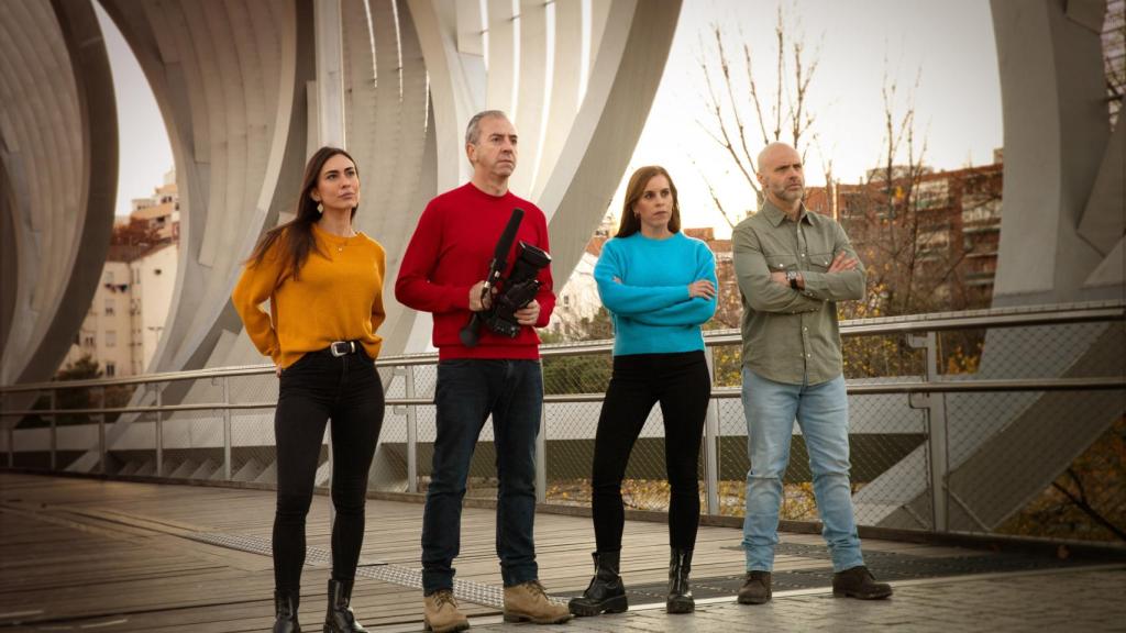 Los reporteros de 'Callejeros'.