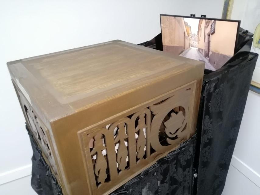 Imagen del simulador de carga que ha sido presentado esta tarde