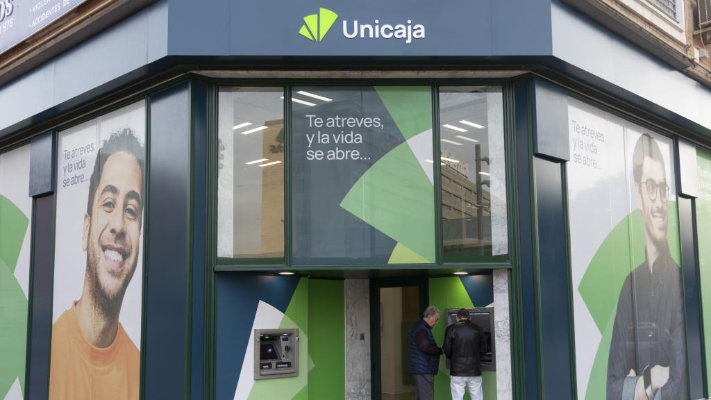 Imagen de un cajero de Unicaja.