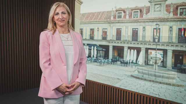 Mar Nicolás, alcaldesa de Brunete, en las oficinas de EL ESPAÑOL.