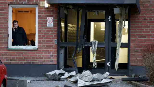 Un atentado con bomba en un edificio de viviendas en Suecia.