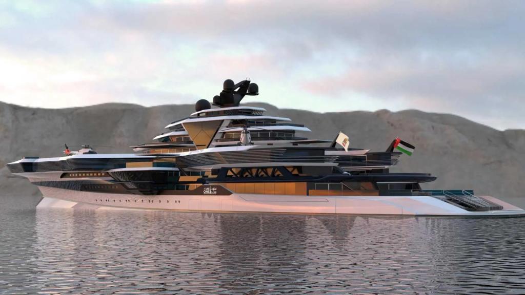 El perfil del yate UAE One