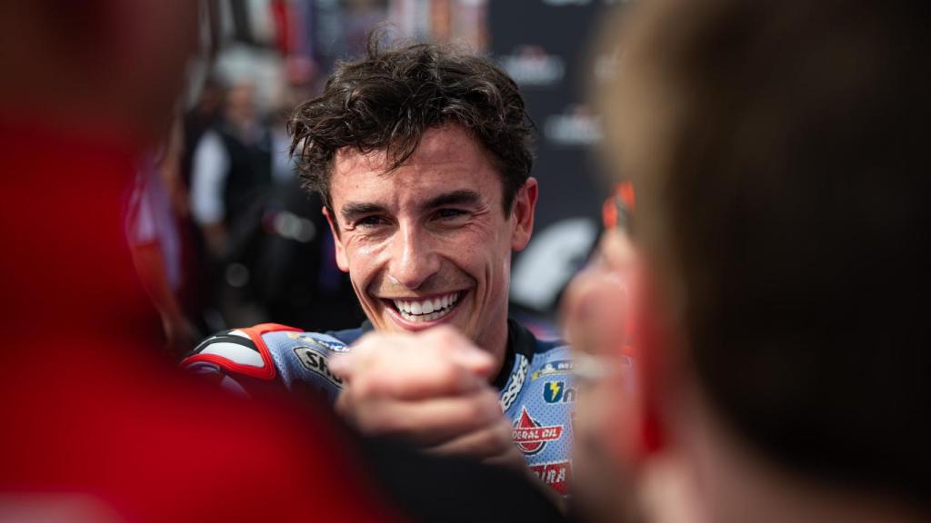 Marc Márquez, tras la carrera al sprint en Portimao.