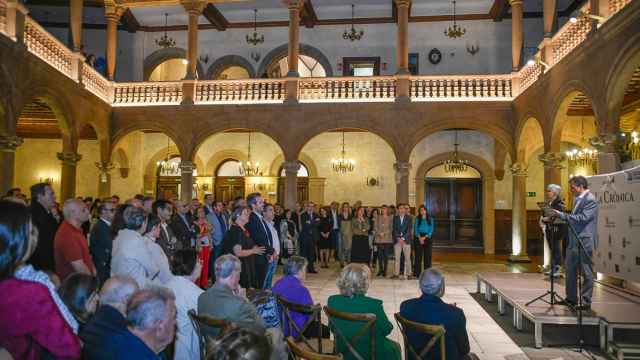 Acto en el Casino para celebrar los diez años de La Crónica de Salamanca