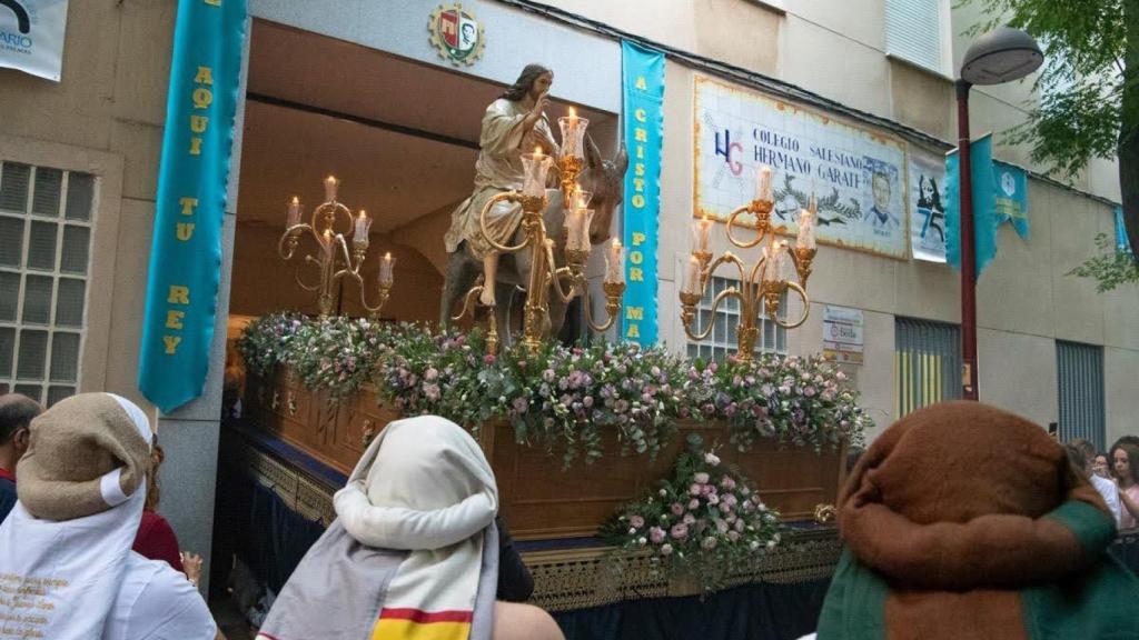 Procesión de La Borriquilla en Ciudad Real. Foto: Hermandad de Las Palmas.