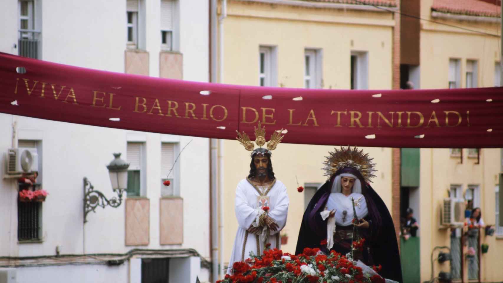 El traslado de Jesús Cautivo y la Virgen de la Trinidad.