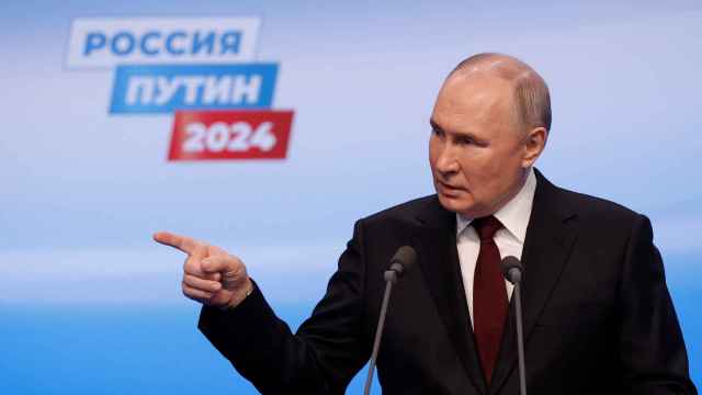Vladímir Putin,. presidente de Rusia, tras ganar las elecciones presidenciales el pasado fin de semana.