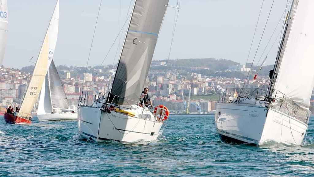 Penúltima jornada de la Liga Cíes – Rande en Vigo.