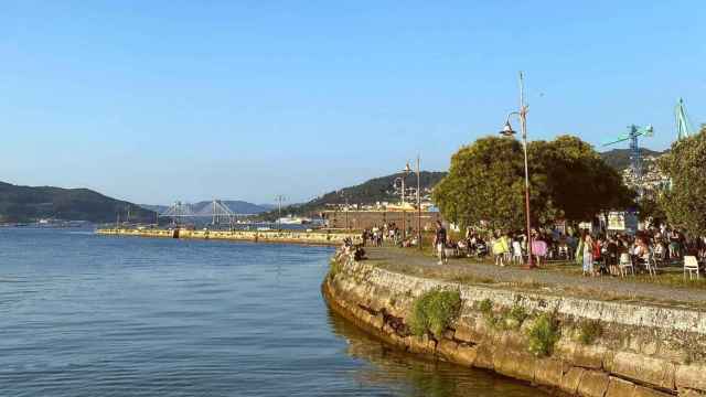 Imagen de archivo del chiringuito de la ETEA en Vigo.