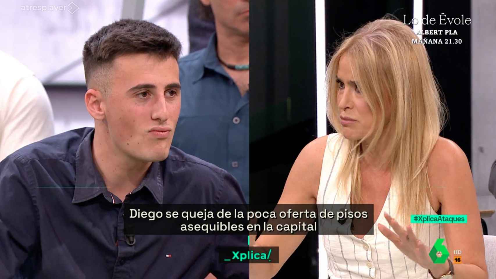 Diego Nister y Afra Blanco en 'laSexta Xplica'.
