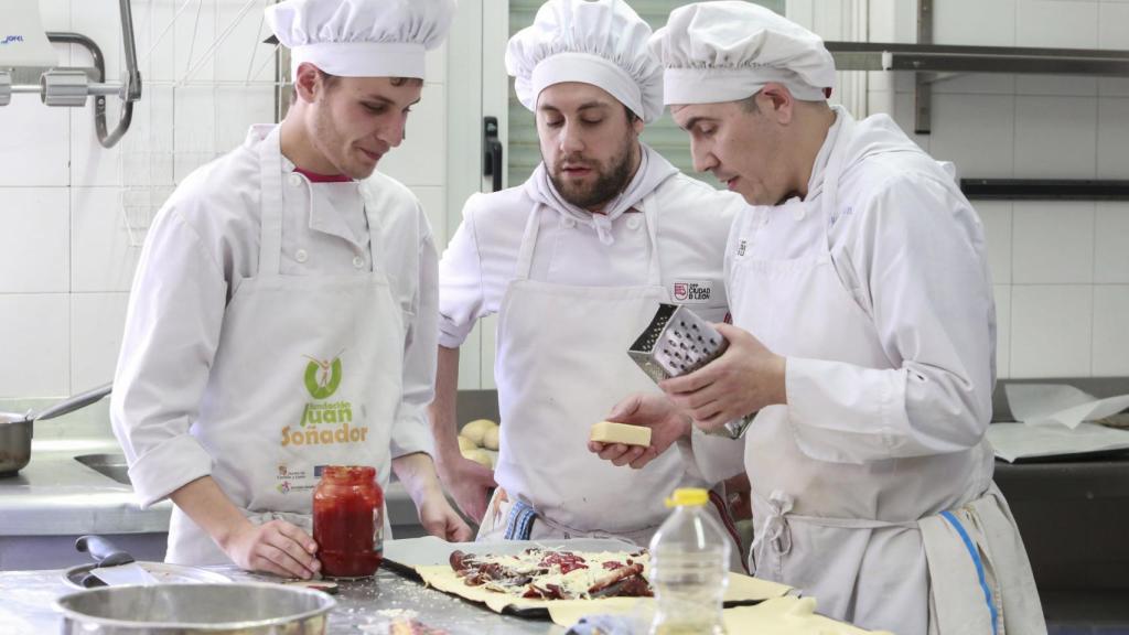 Alumnos de FP del Centro Integrado Ciudad de León