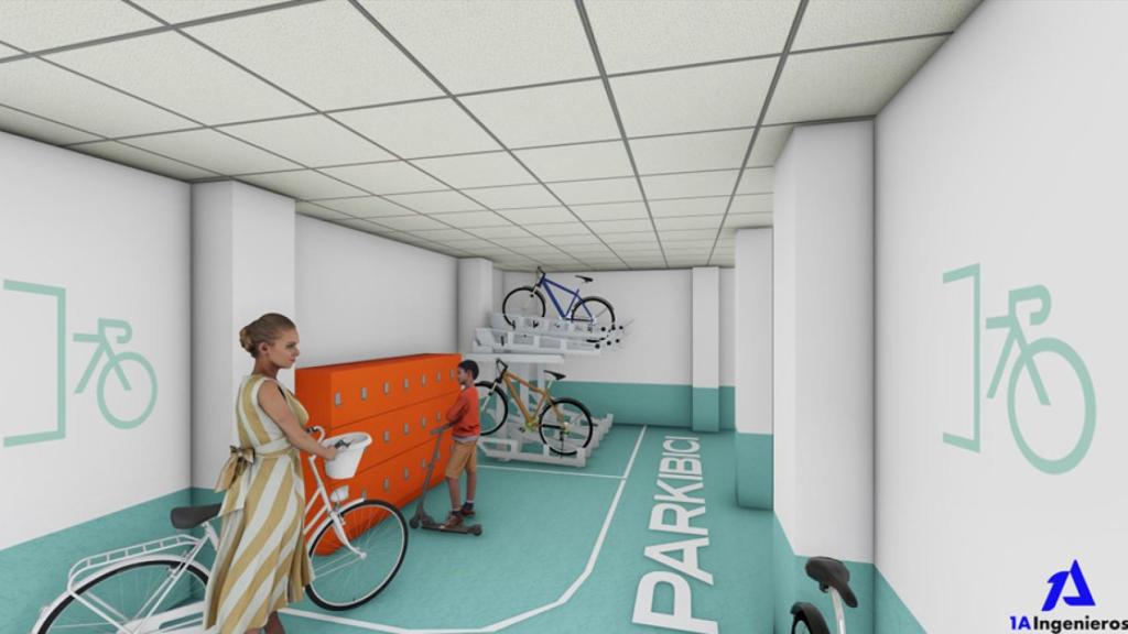 Recreación del alquiler de bicicletas