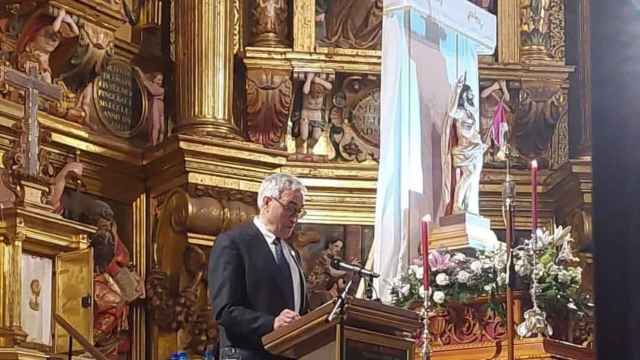 El profesor José Luis Alonso Ponga pregona la Semana Santa de Medina de Rioseco