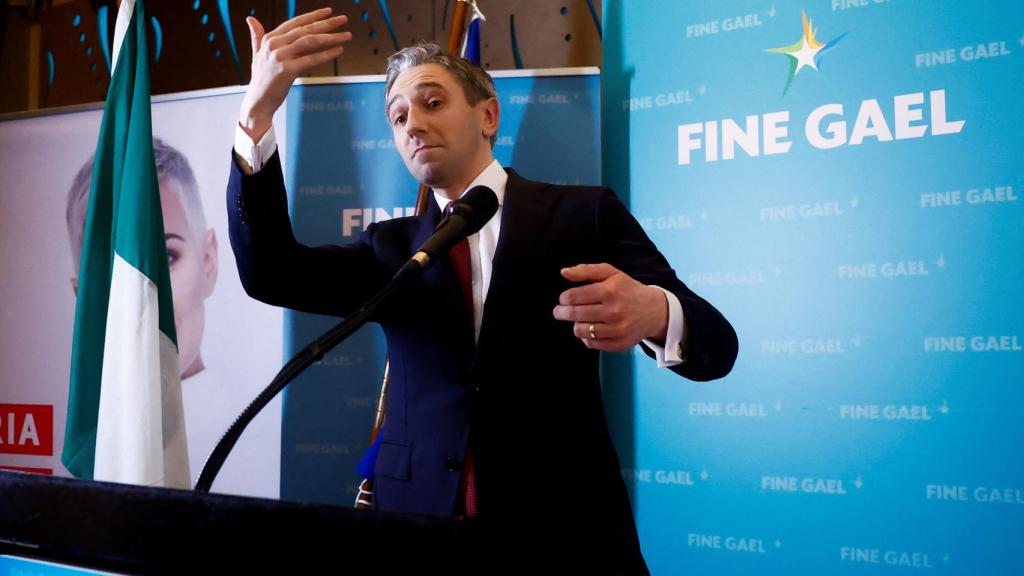 El nuevo líder del Fine Gael y de facto primer ministro de Irlanda, Simon Harris.