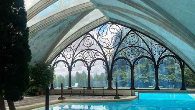 La piscina del hotel Landa de Burgos