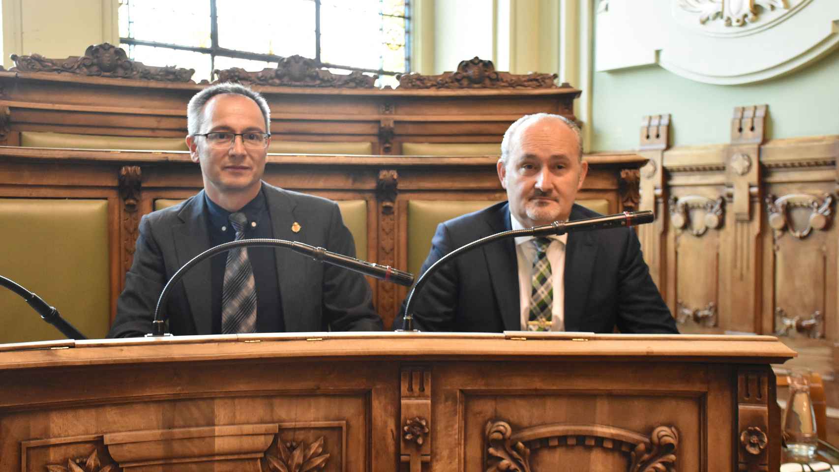 Los concejales del Grupo Municipal Vox en el Ayuntamiento de Valladolid